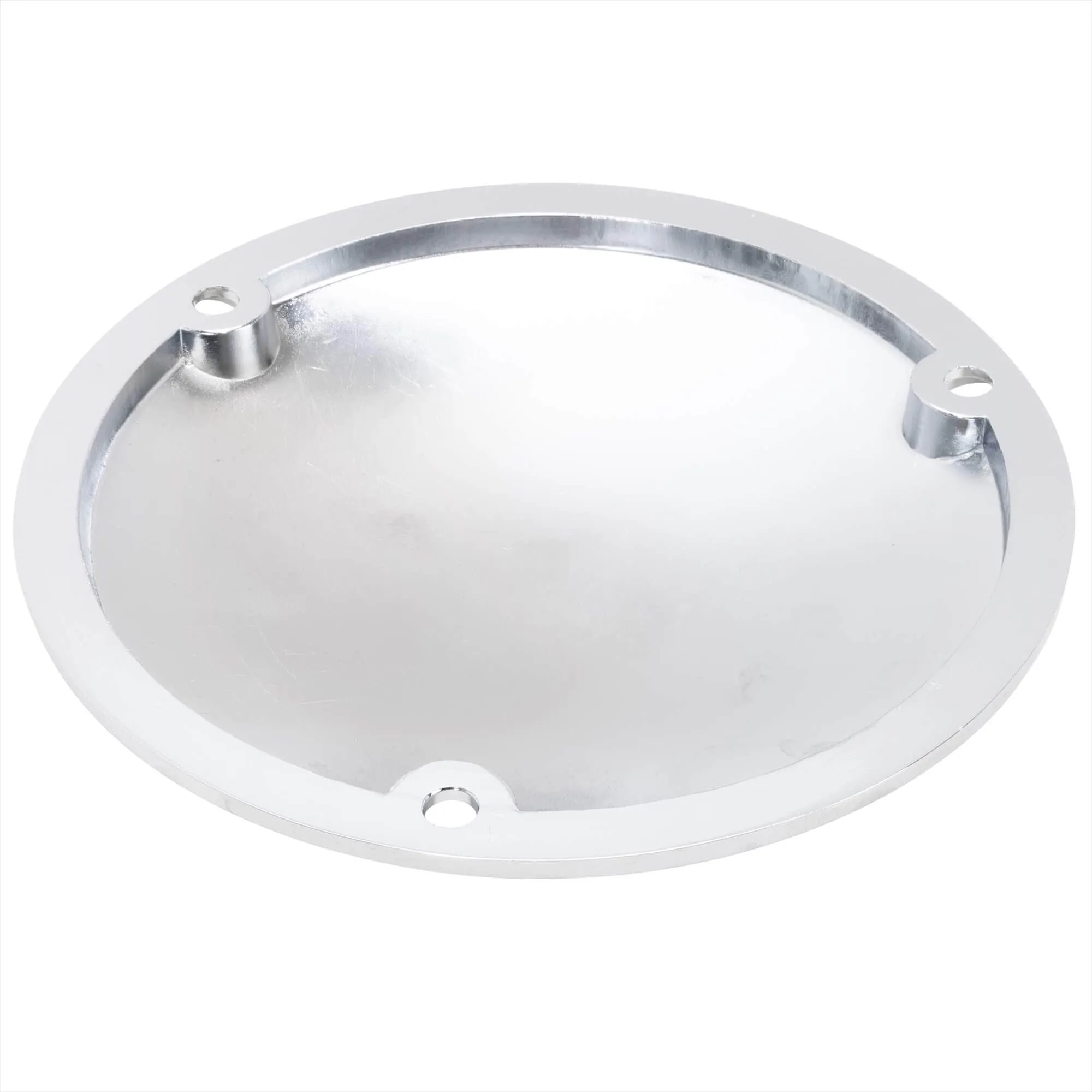 3 Hole Chrome Derby Cover for 1970-98 Harley-Davidson Big Twins Replaces OEMs 60668-84A  253952-84T