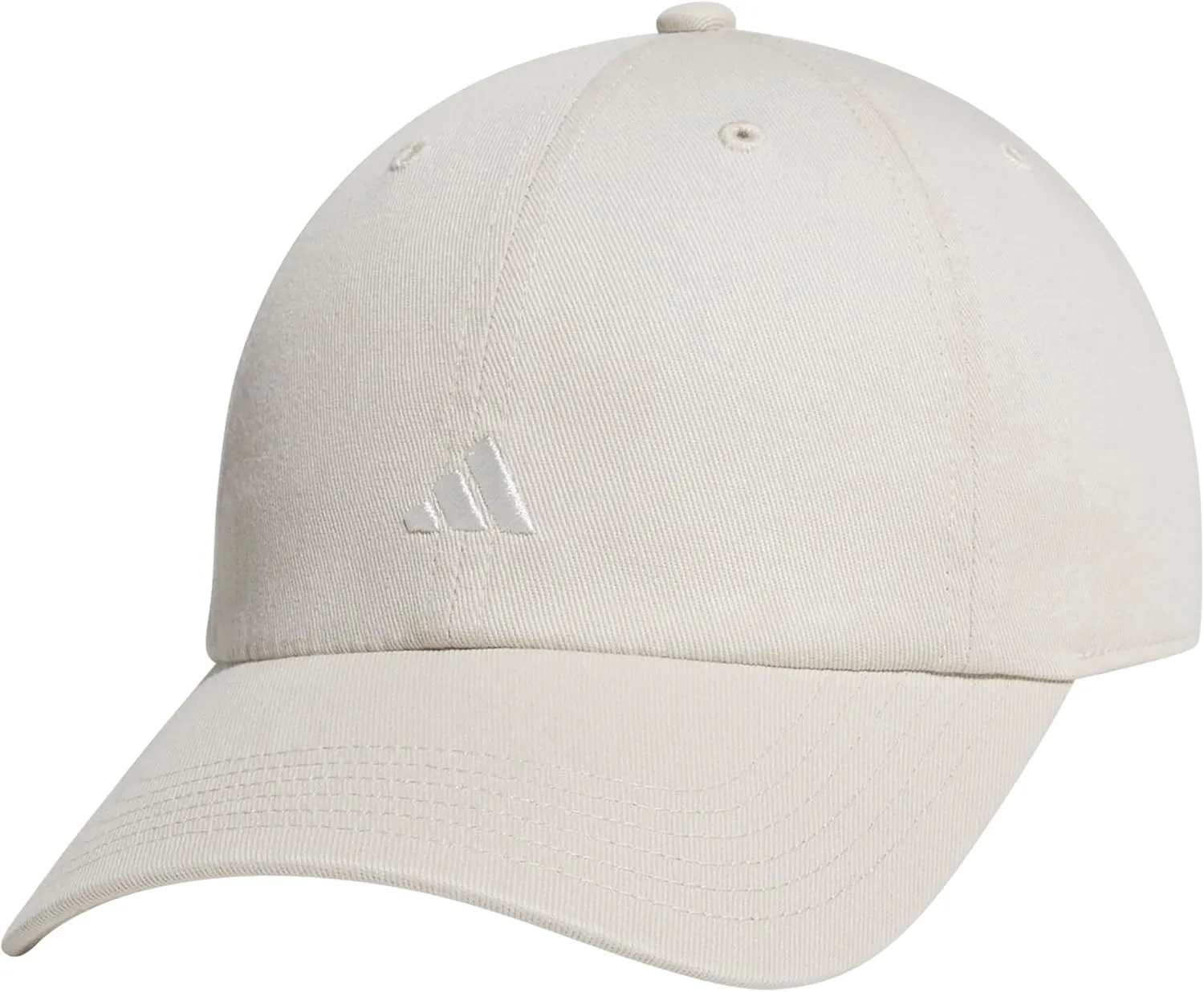 adidas Women's Saturday Hat, relaxed fit athletic adjustable cotton baseball cap