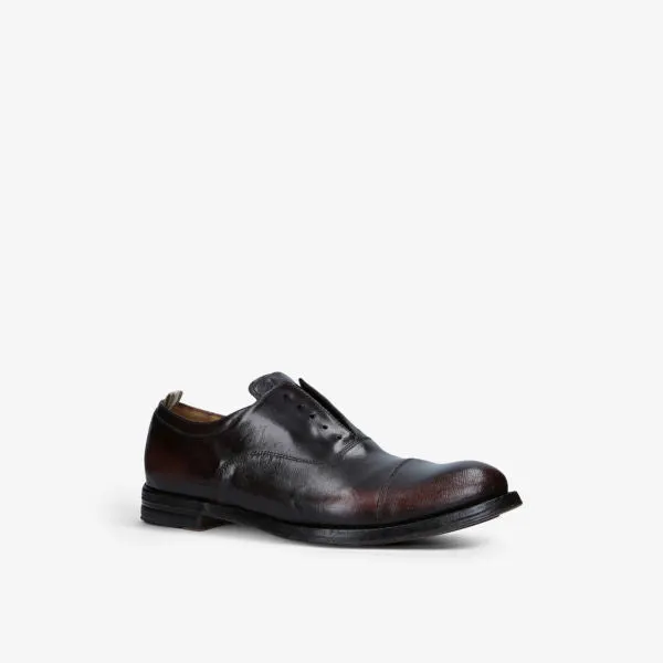 Anatomia Officine Creative Leather Derby Shoes, Brown