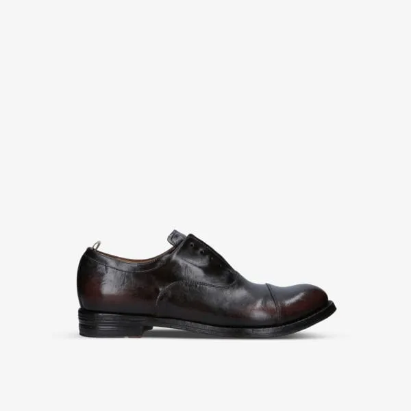 Anatomia Officine Creative Leather Derby Shoes, Brown