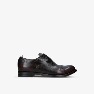 Anatomia Officine Creative Leather Derby Shoes, Brown