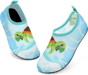 ANLUKE Kids Boys Girls Water Shoes Barefoot Aqua Socks Fast Dry Beach Swim Outdoor Sports Shoes for Toddler