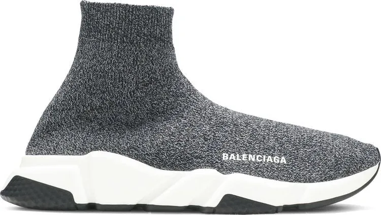 Balenciaga Speed Trainer Gray White Black