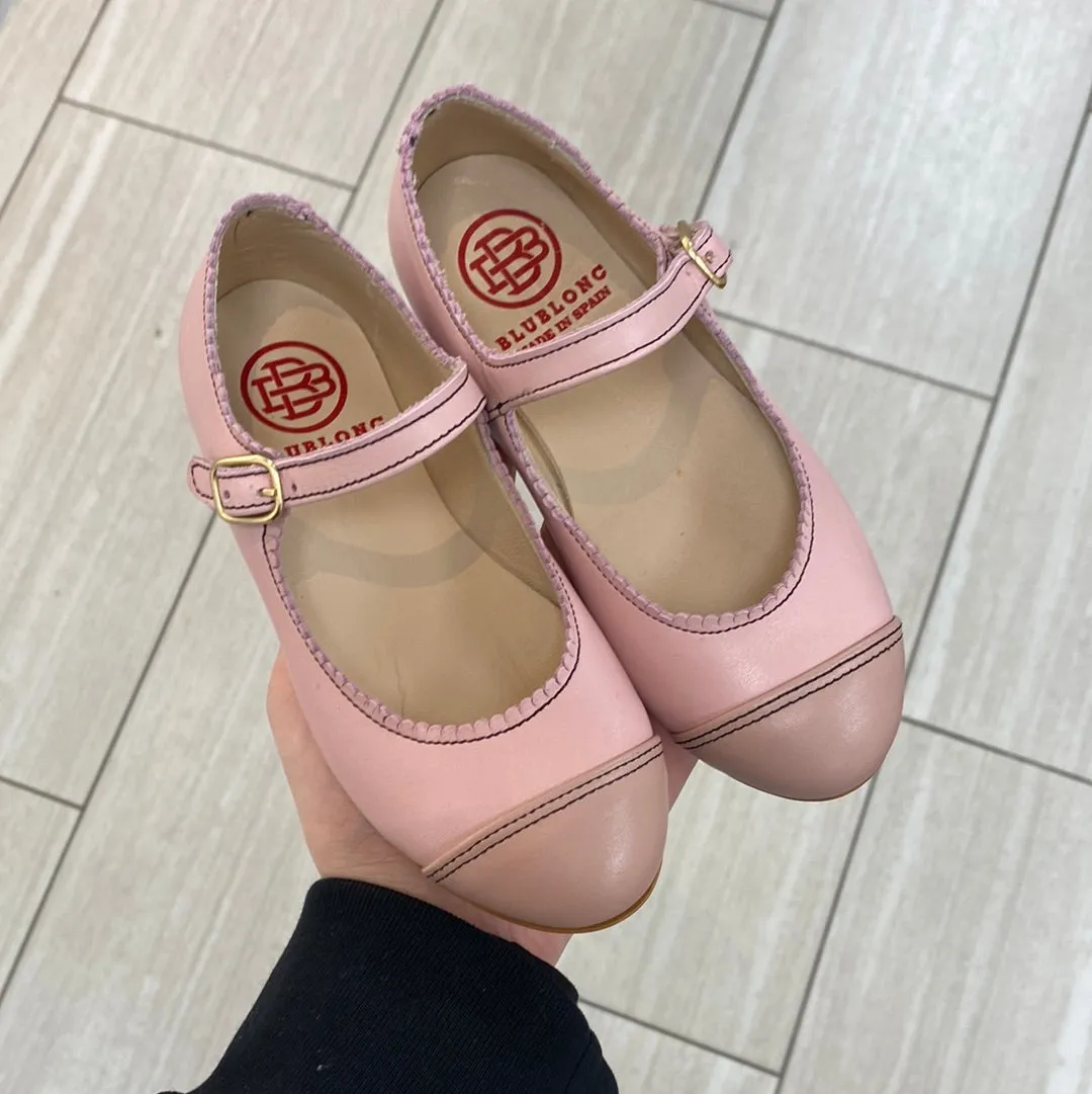 Blublonc Pink Captoe Mary Jane