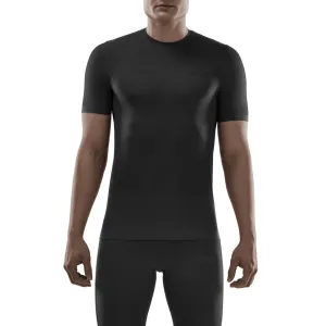 CEP | Run Ultralight Short Sleeve Shirt | Men's | Black