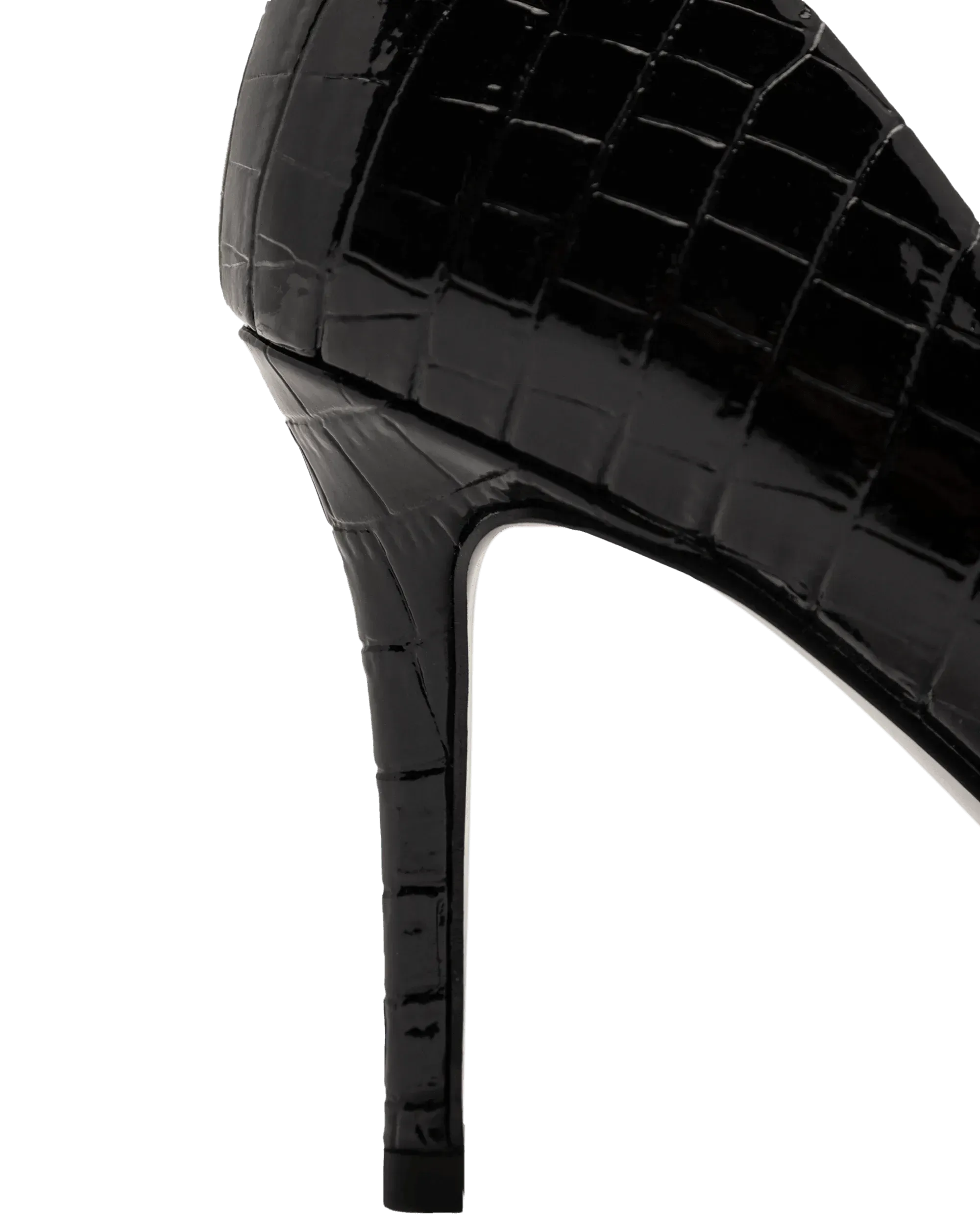 Croc Embossed Stilettos