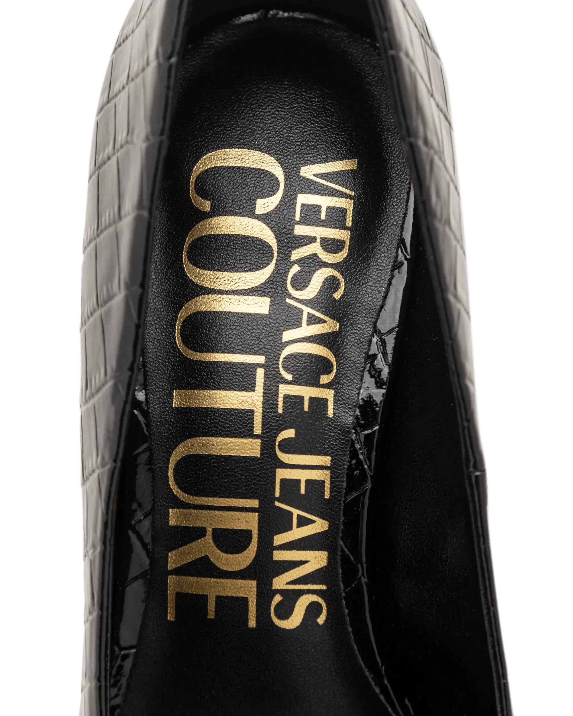 Croc Embossed Stilettos