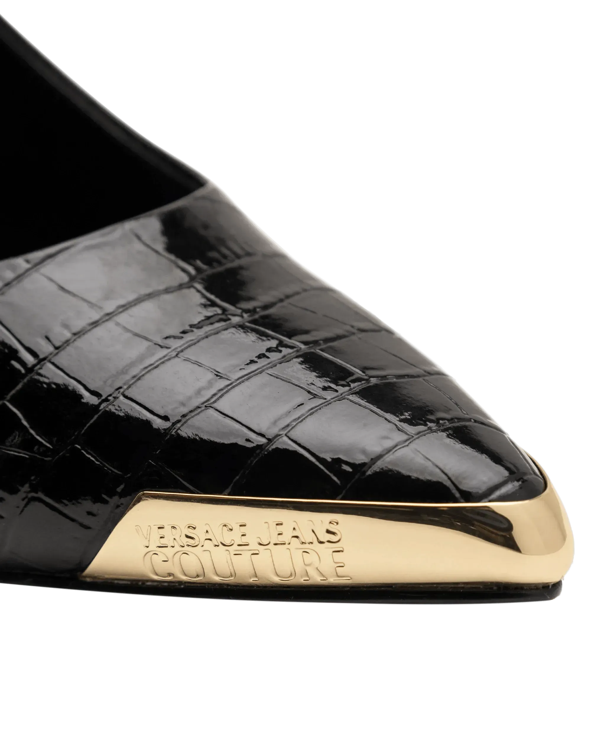 Croc Embossed Stilettos