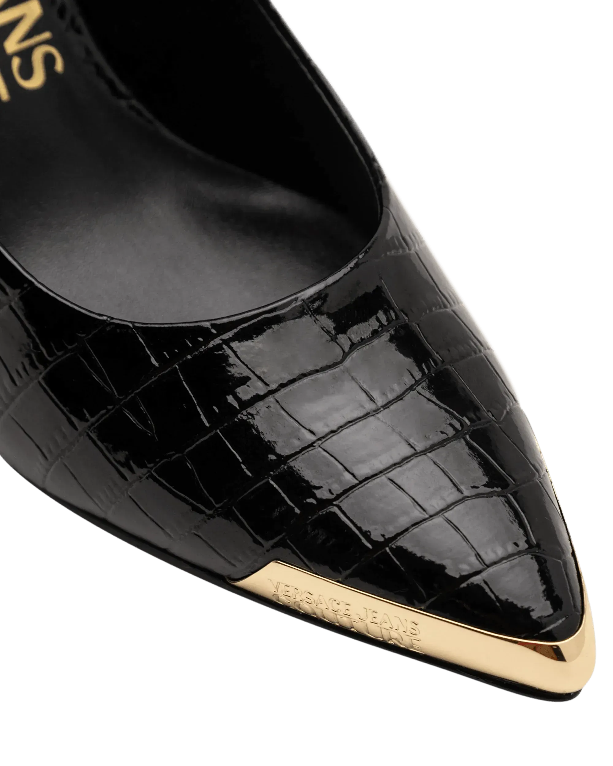Croc Embossed Stilettos