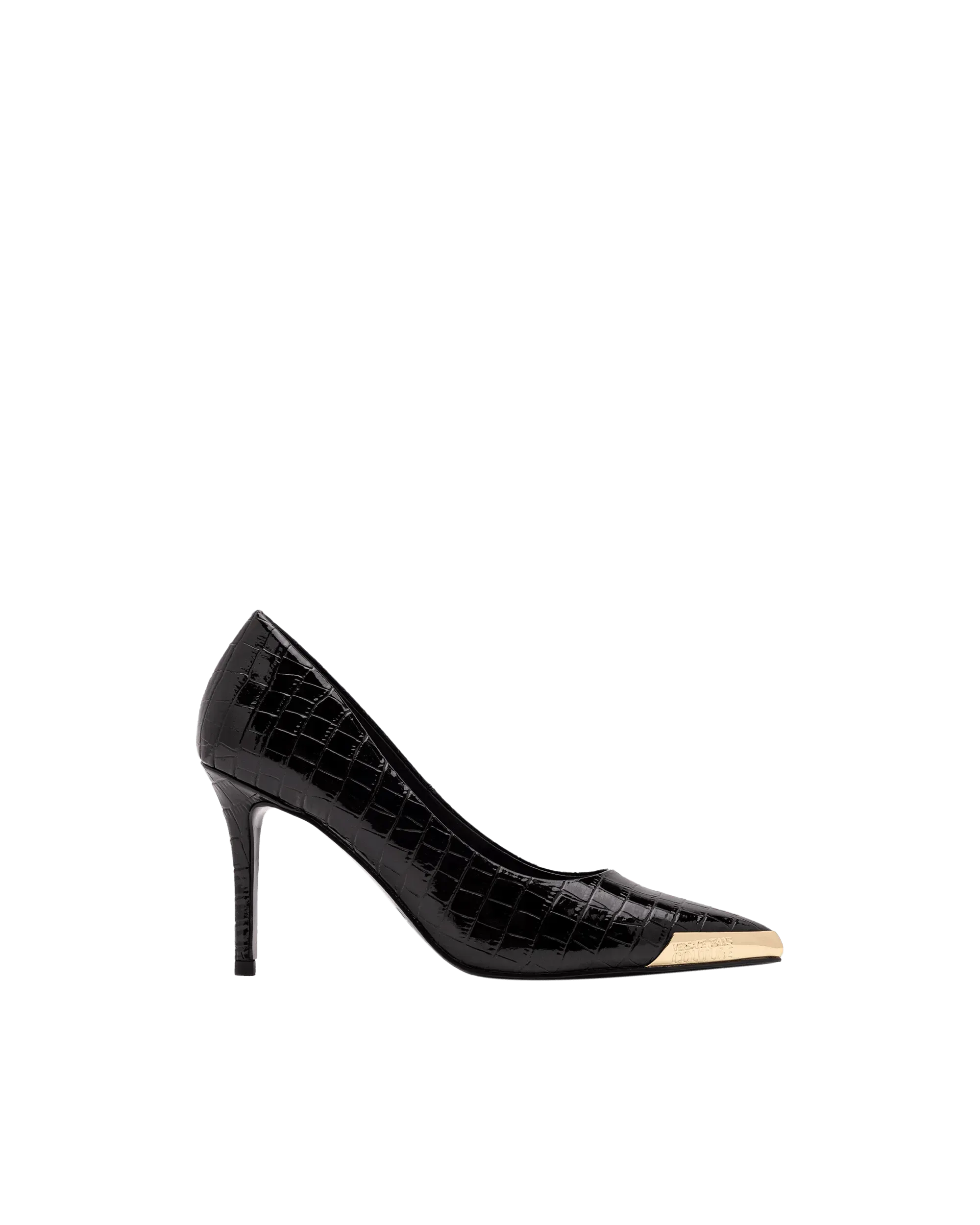 Croc Embossed Stilettos