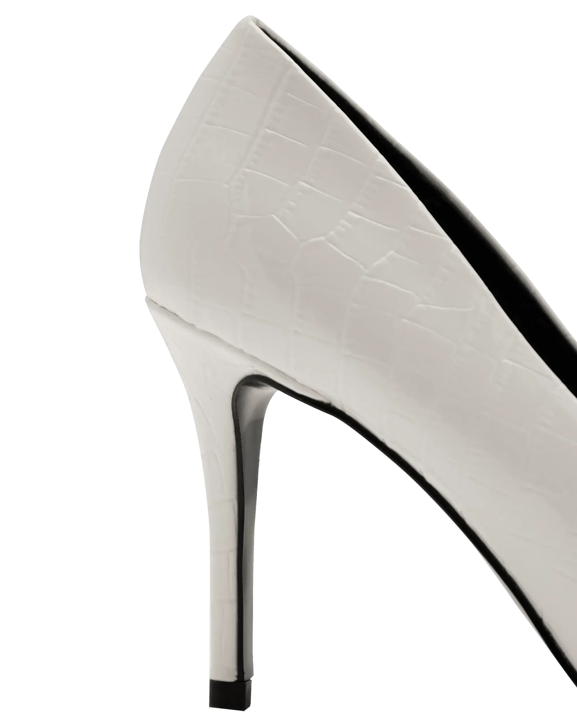 Croc Embossed Stilettos