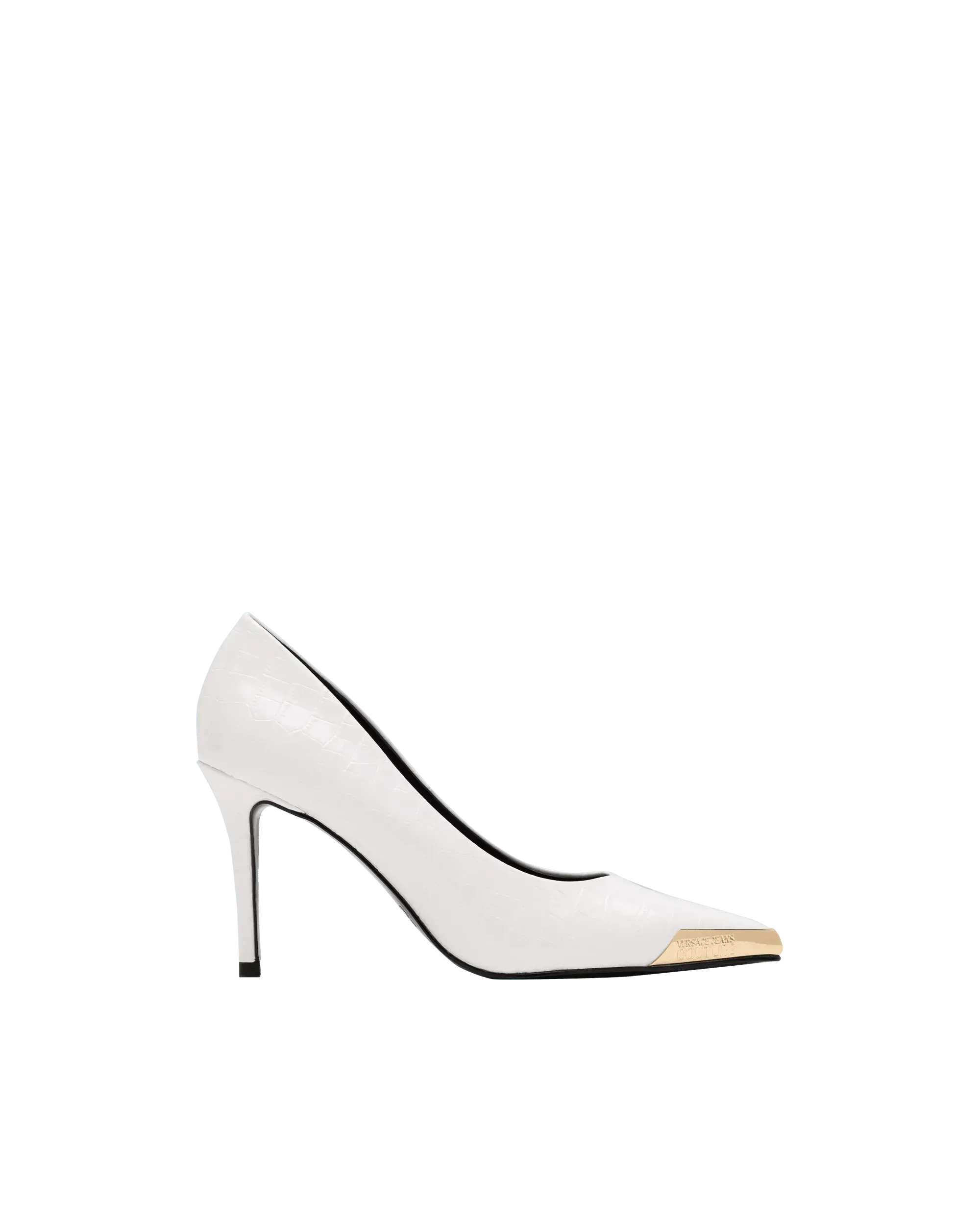 Croc Embossed Stilettos