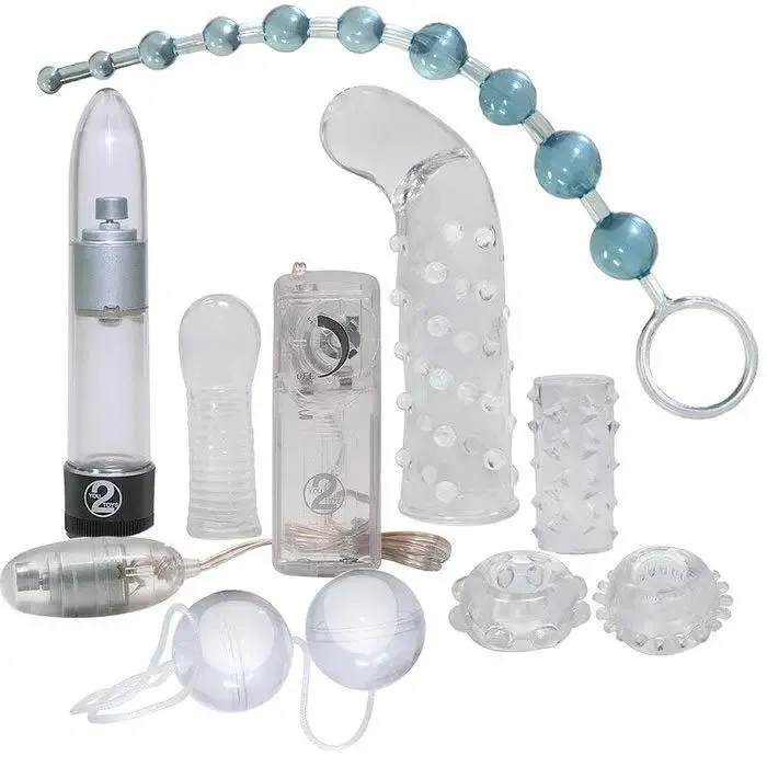 Crystal Clear Soft Jelly Sex Toy Collection with Assorted Length