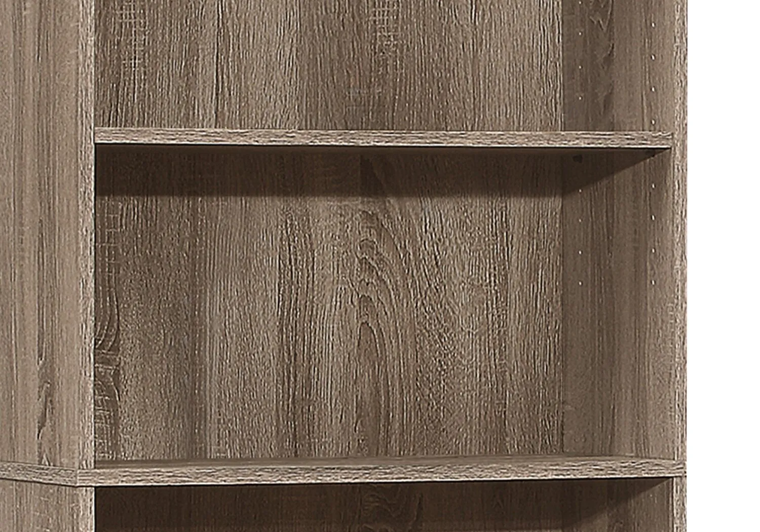 Derby 5-Shelf Bookcase - Dark Taupe