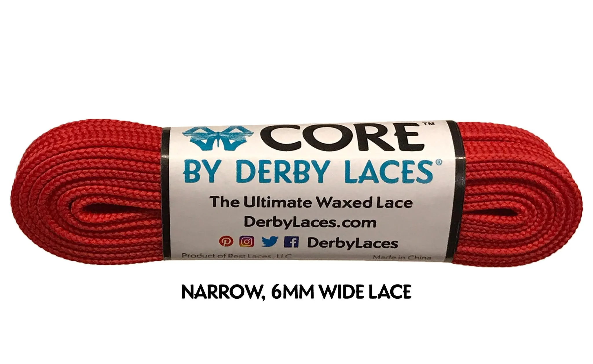 Derby Laces - Core Roller Skate Laces - 108 Inch