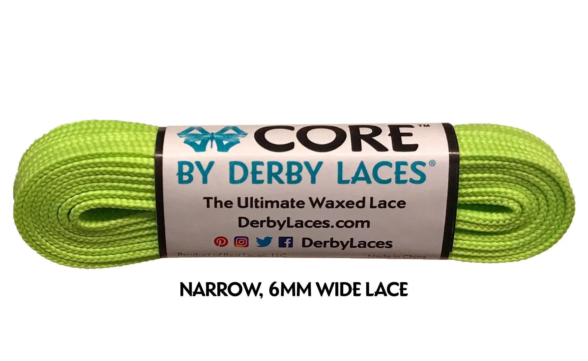 Derby Laces - Core Roller Skate Laces - 108 Inch