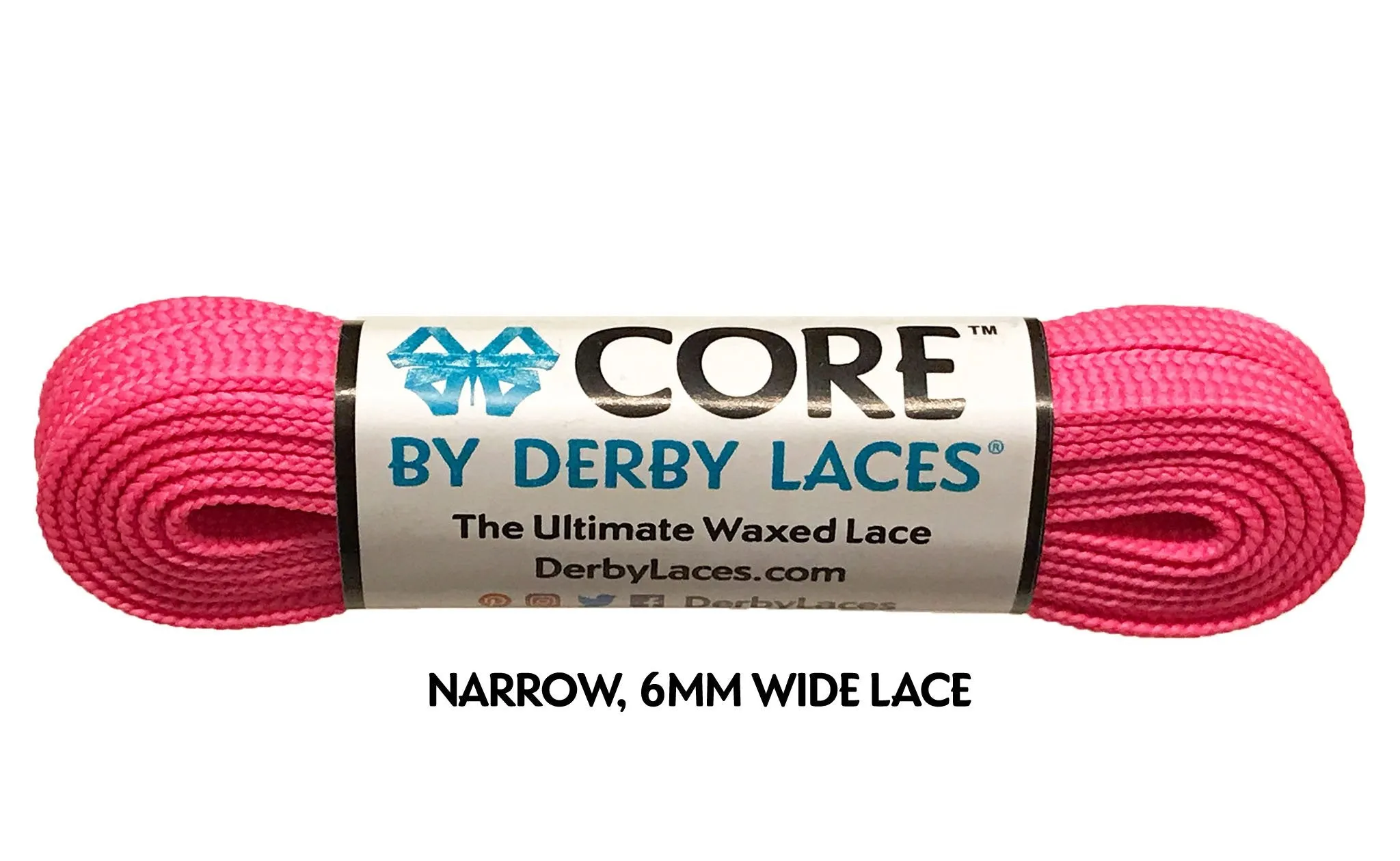 Derby Laces - Core Roller Skate Laces - 108 Inch