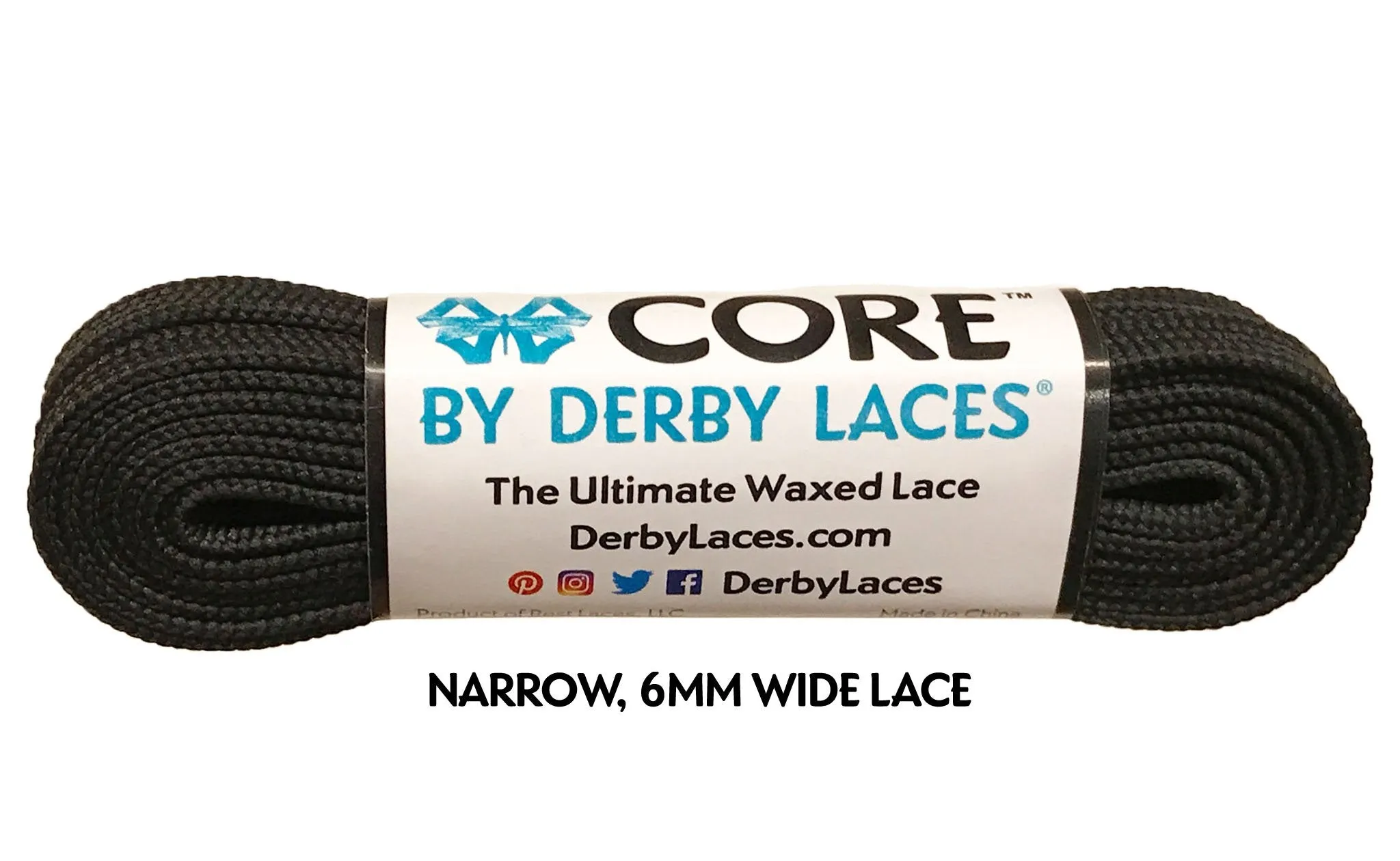 Derby Laces - Core Roller Skate Laces - 108 Inch