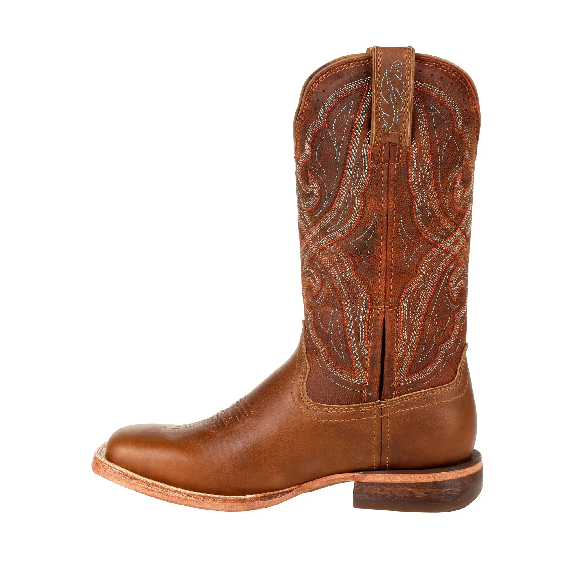 Durango Women's Chestnut Leather Square Toe Boot DRD0380