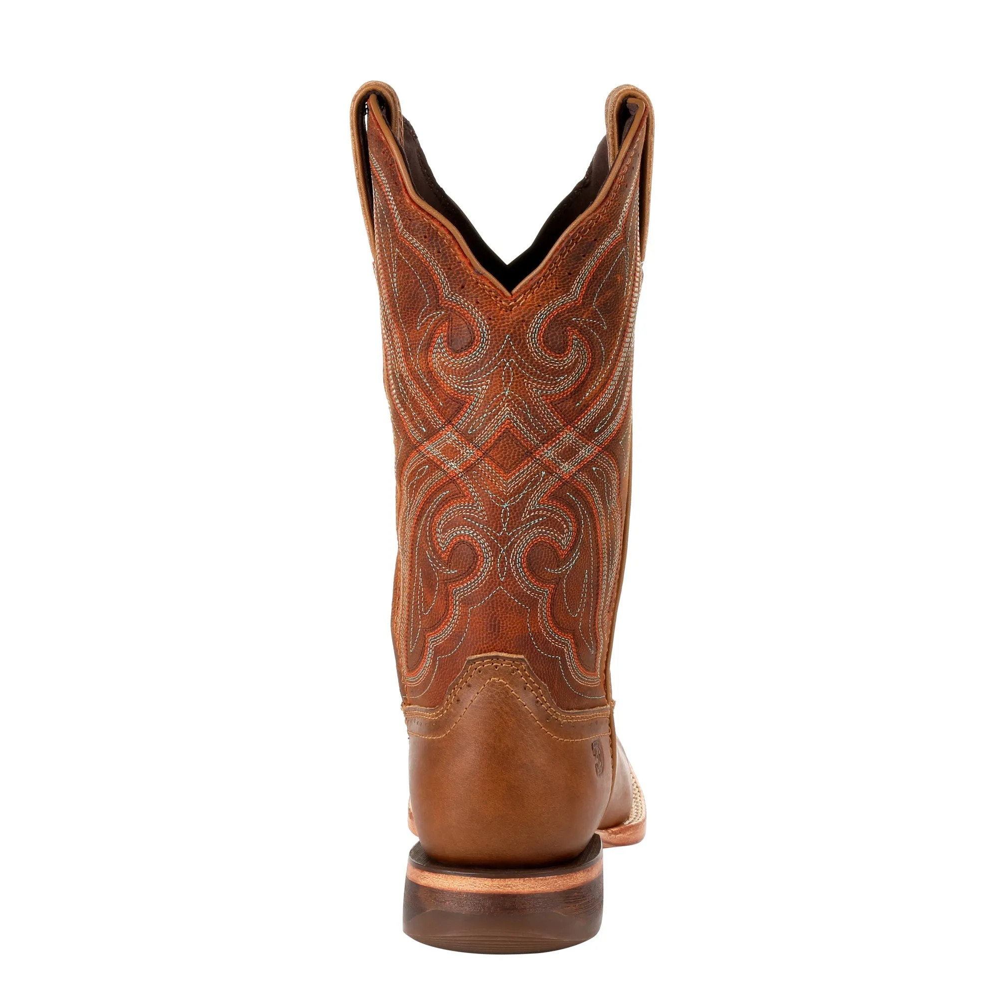 Durango Women's Chestnut Leather Square Toe Boot DRD0380