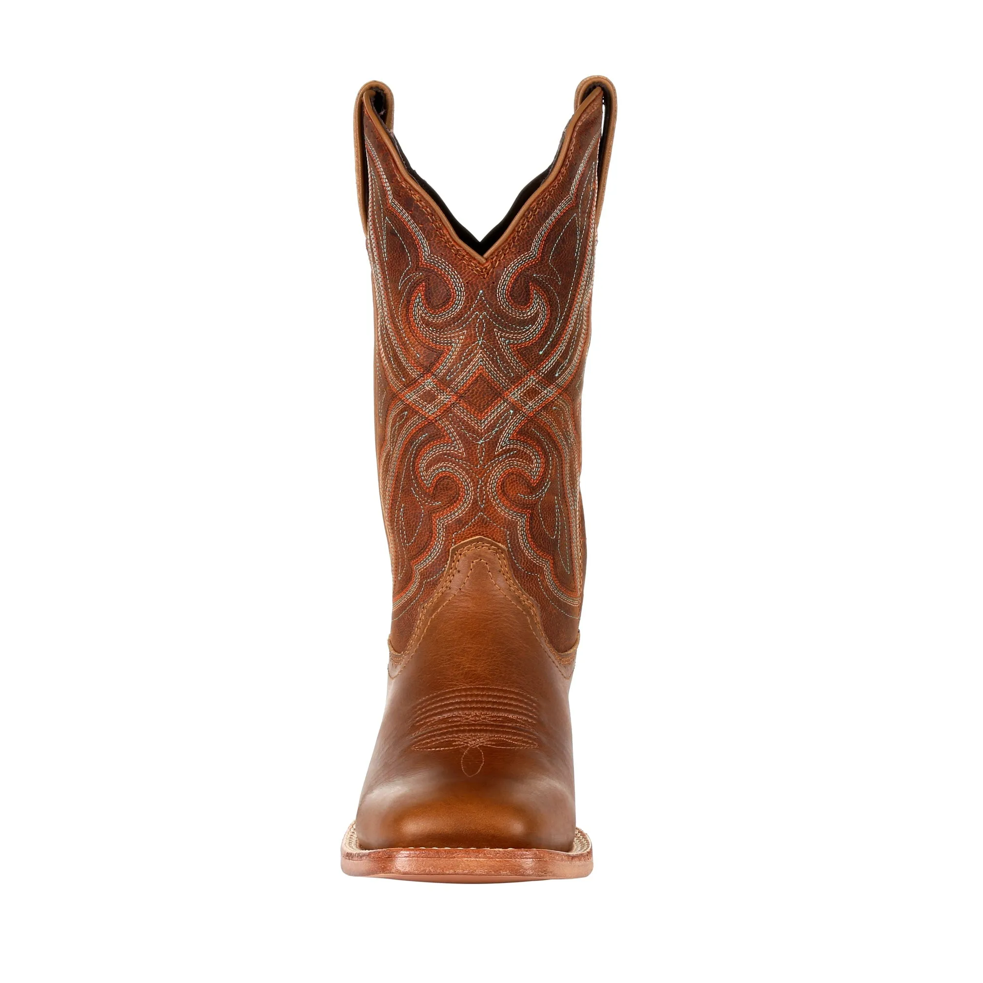 Durango Women's Chestnut Leather Square Toe Boot DRD0380