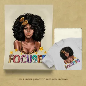 Focused dtf heat transfers