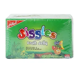 HILAL JIGGLES FRUIT JELLY 1X18