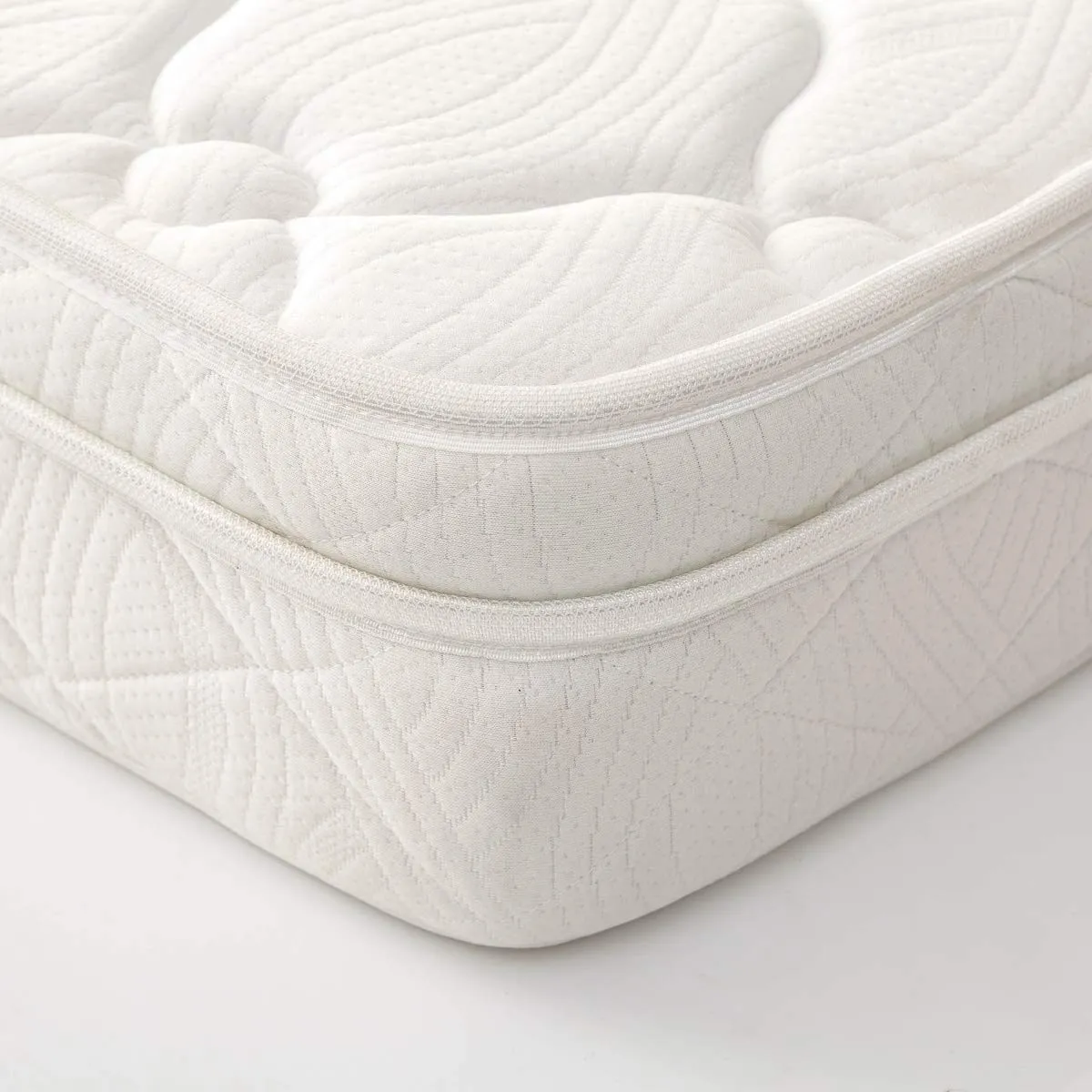Home Centre Restofit Ultima 4" 2" Orthopedic Mattress with HR Foam 180 x 195 cm, White, King (MATTRESS-53)