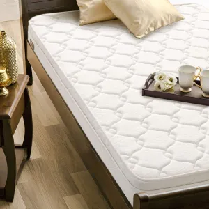 Home Centre Restofit Ultima 4" 2" Orthopedic Mattress with HR Foam 180 x 195 cm, White, King (MATTRESS-53)