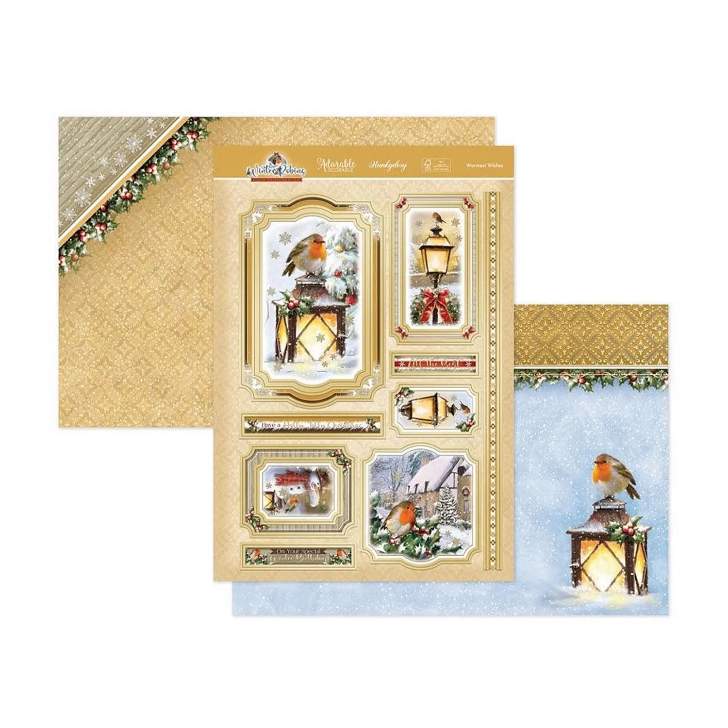 Hunkydory Warmest Wishes Luxury Topper Set