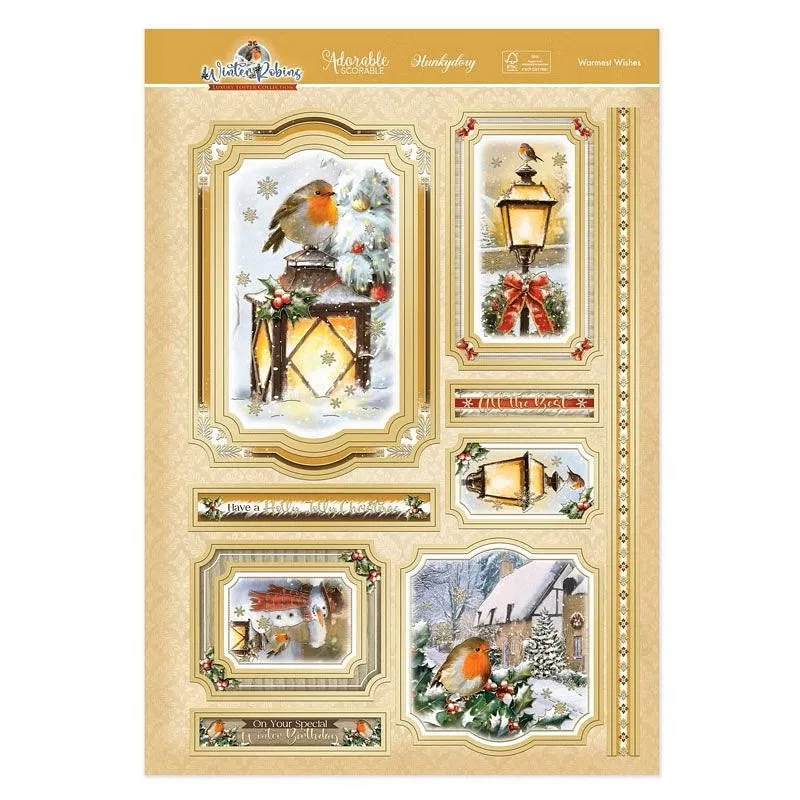 Hunkydory Warmest Wishes Luxury Topper Set