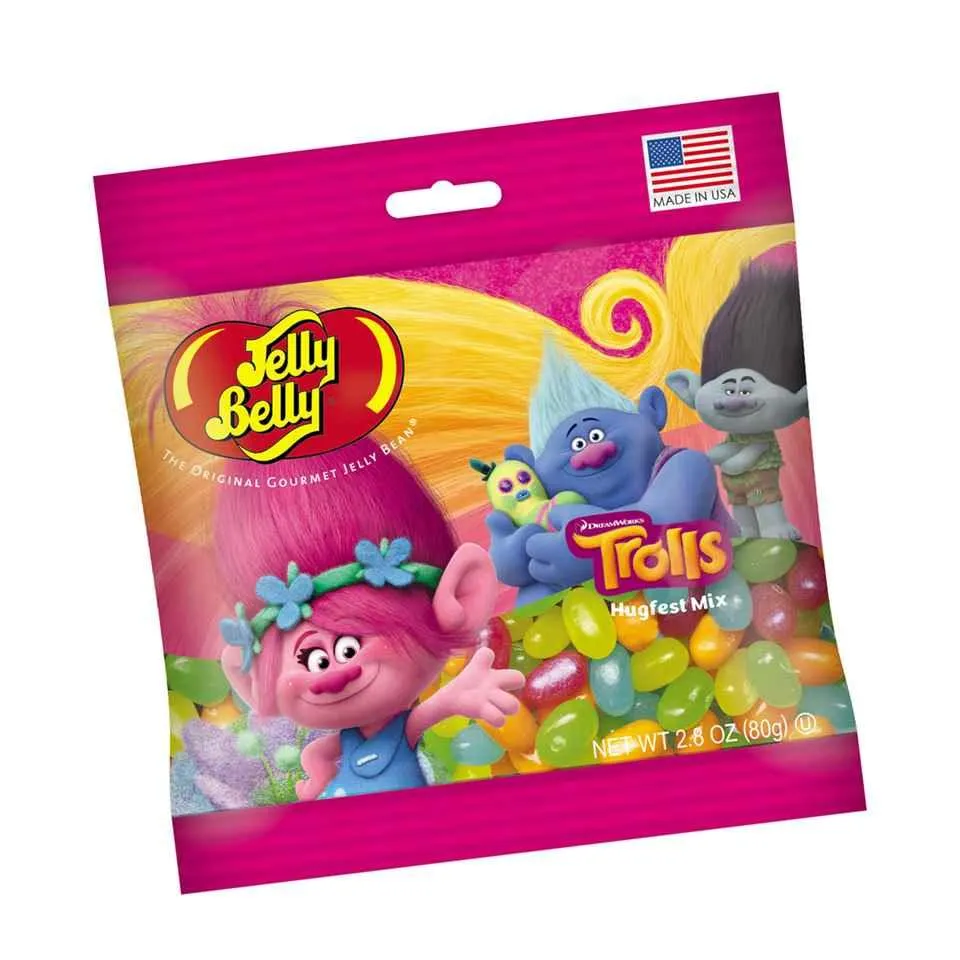 Jelly Belly DreamWorks© Trolls Jelly Beans 2.8 oz. Bag