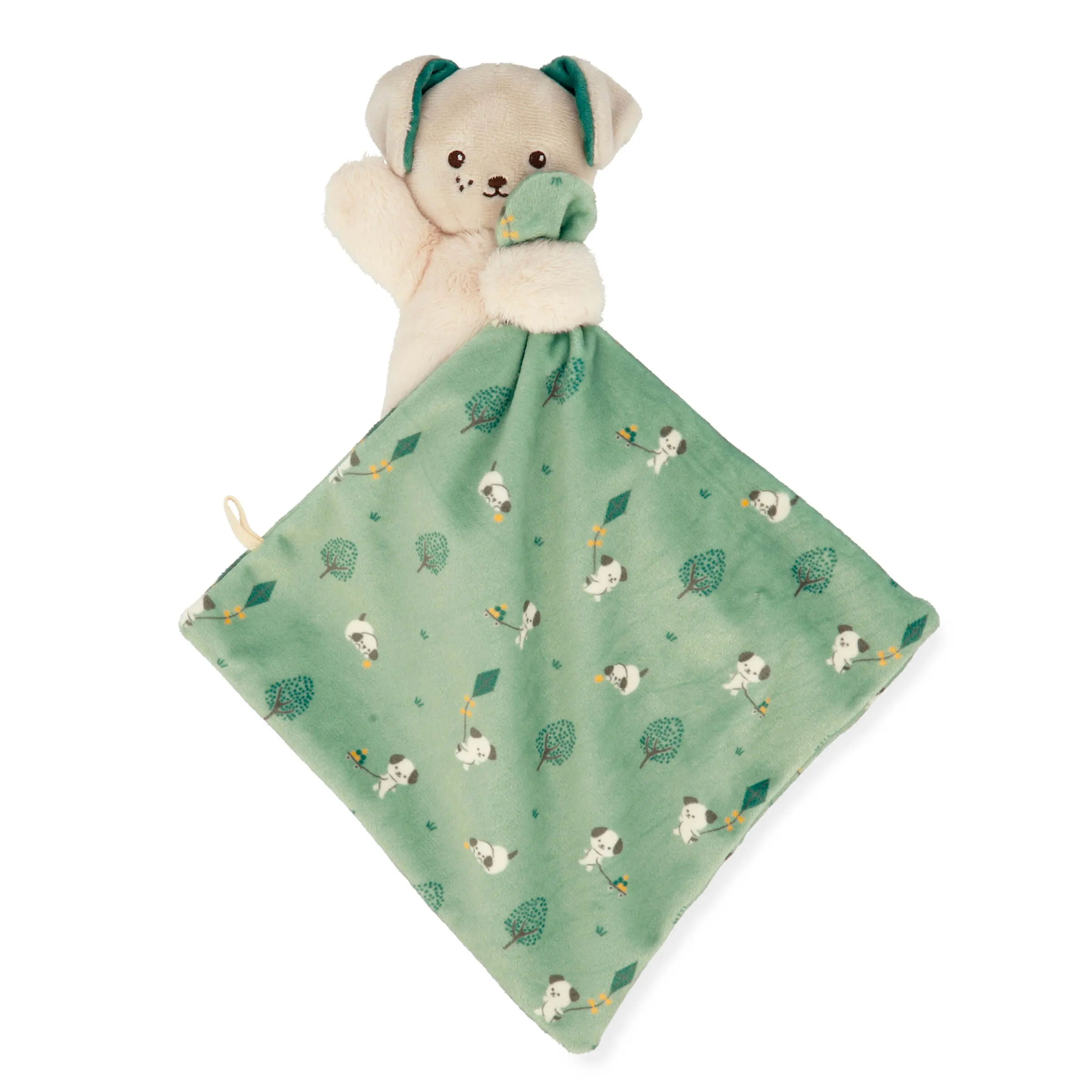 Kaloo Green Dog Doudou