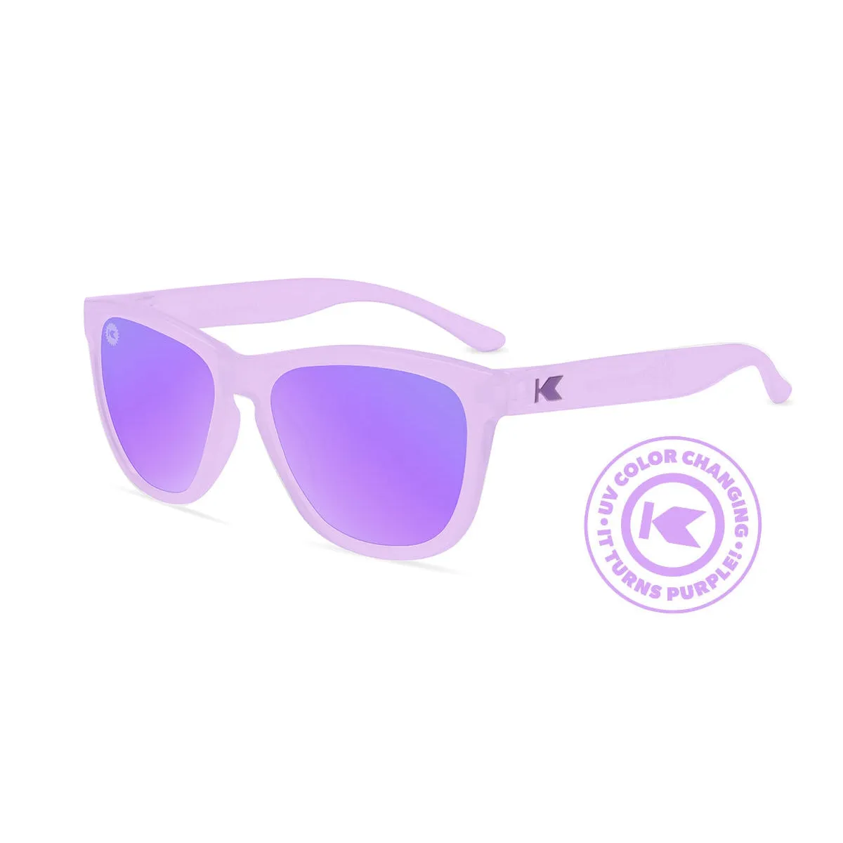 Knockaround Kids Premiums Sunglasses - Purple Grape Jellyfish