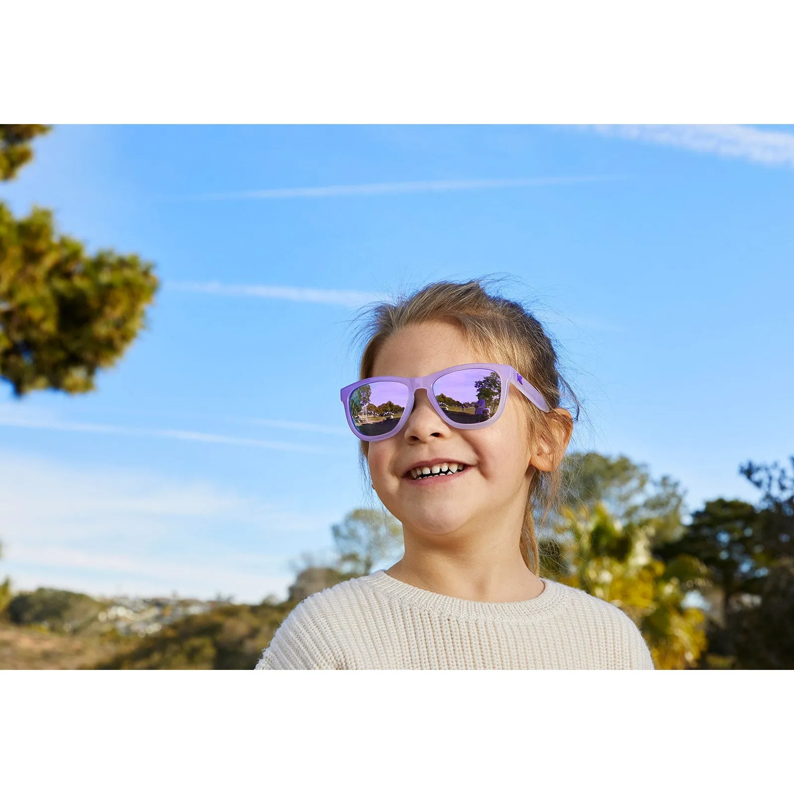 Knockaround Kids Premiums Sunglasses - Purple Grape Jellyfish
