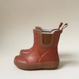 Konges Slojd Welly Boots Glitter in Rose Blush