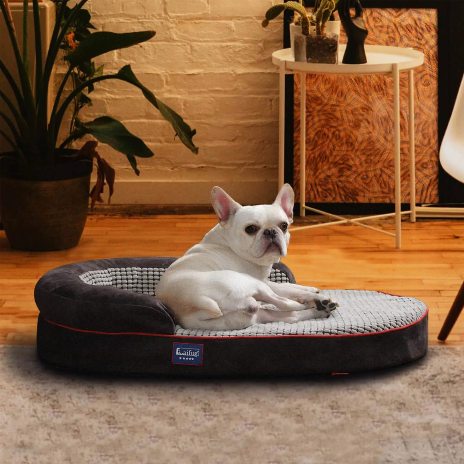 Laifug Oval Dog Bed Cover