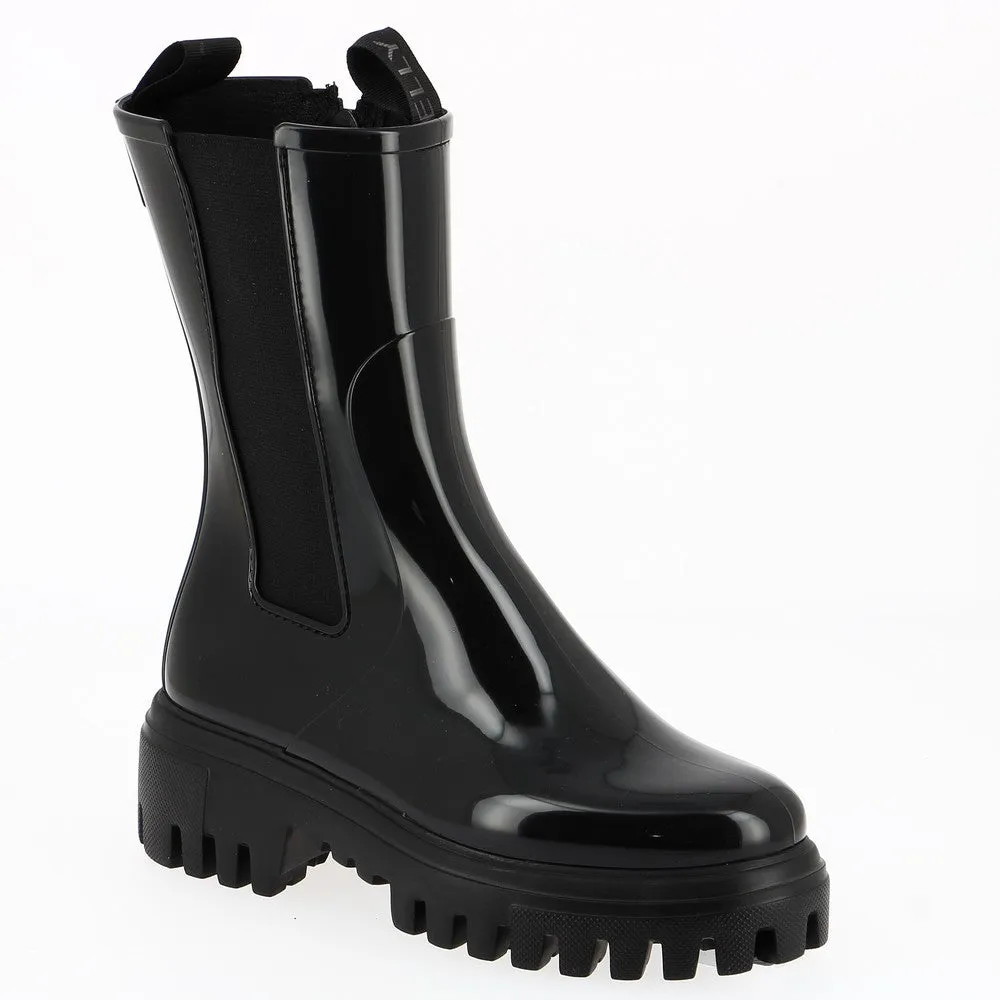 Lemon Jelly City Black Gum Boot