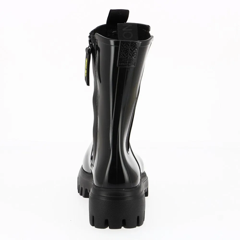 Lemon Jelly City Black Gum Boot