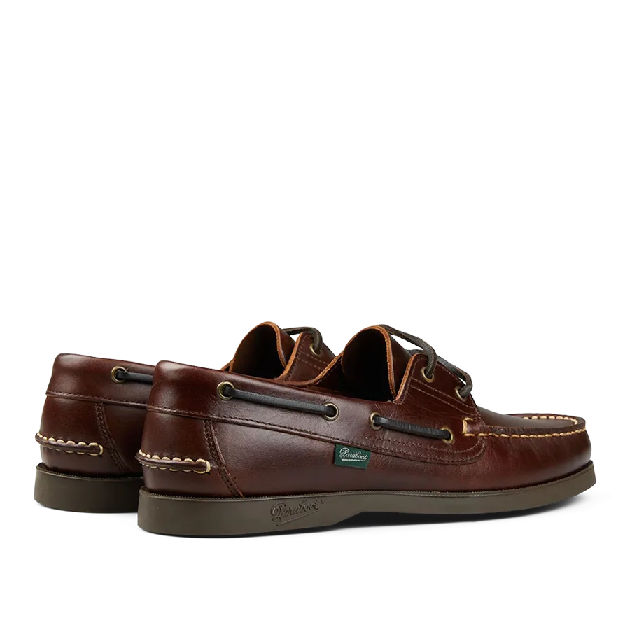 Maroon America Leather Barth Moccasins