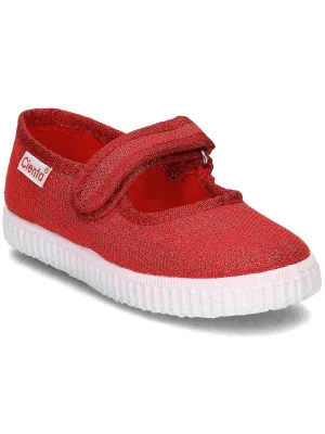 Mary Jane - Metallic Red