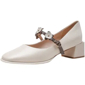 Mid-heel Mary Jane Shoes