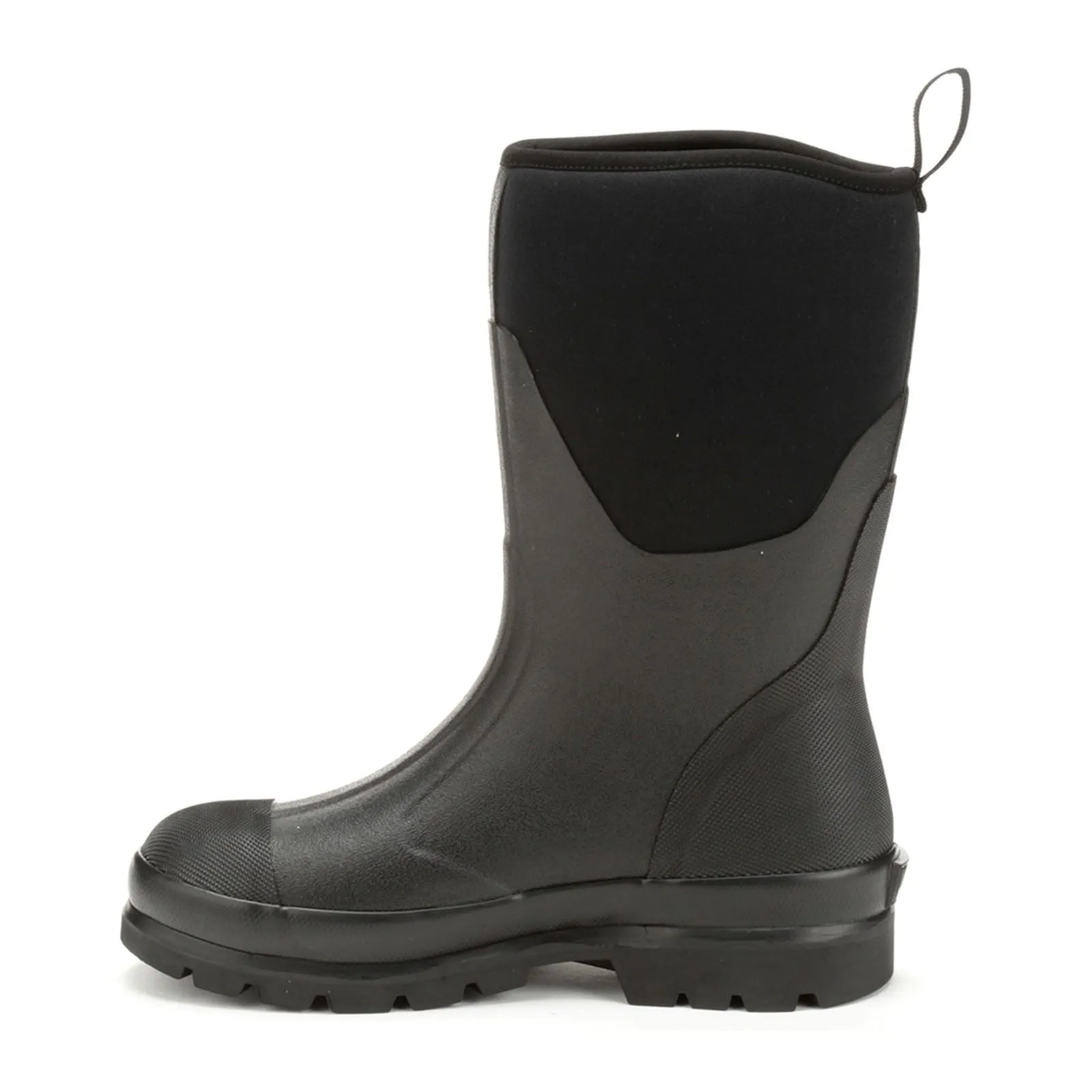Muck Boots Chore Classic Short Rubber Neoprene Black Wellington Boots