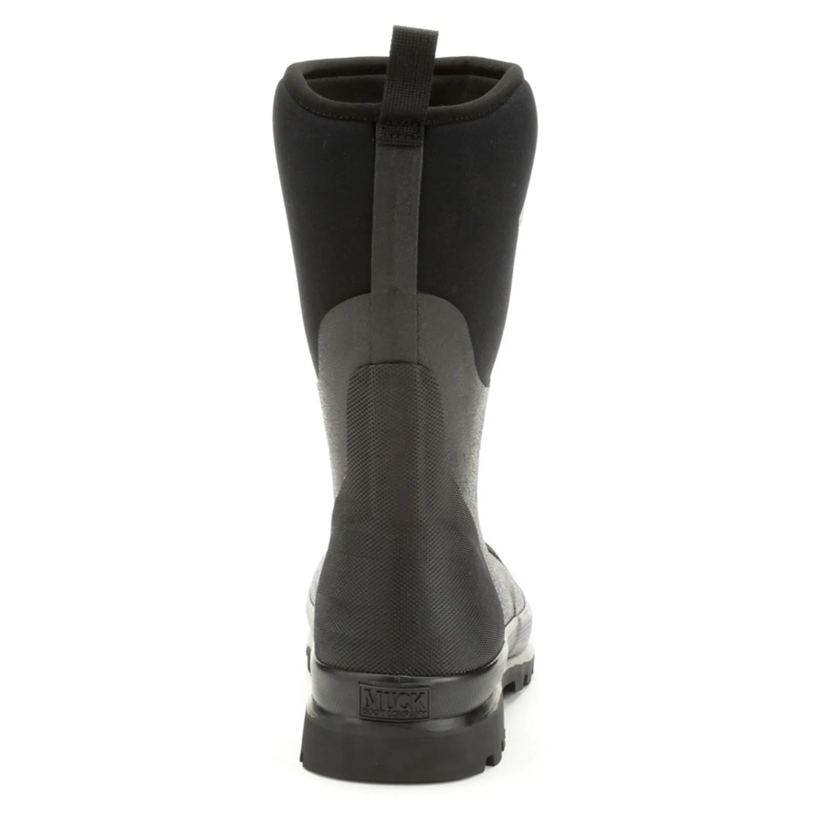 Muck Boots Chore Classic Short Rubber Neoprene Black Wellington Boots