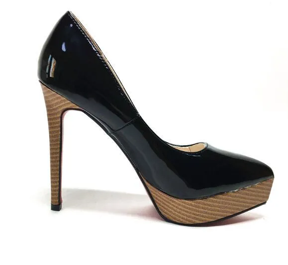 New Fashion Shallow Thin High Heels Pointed Toe High Heels Platform Pumps Shoes Sexy  Pumps Hot Sale