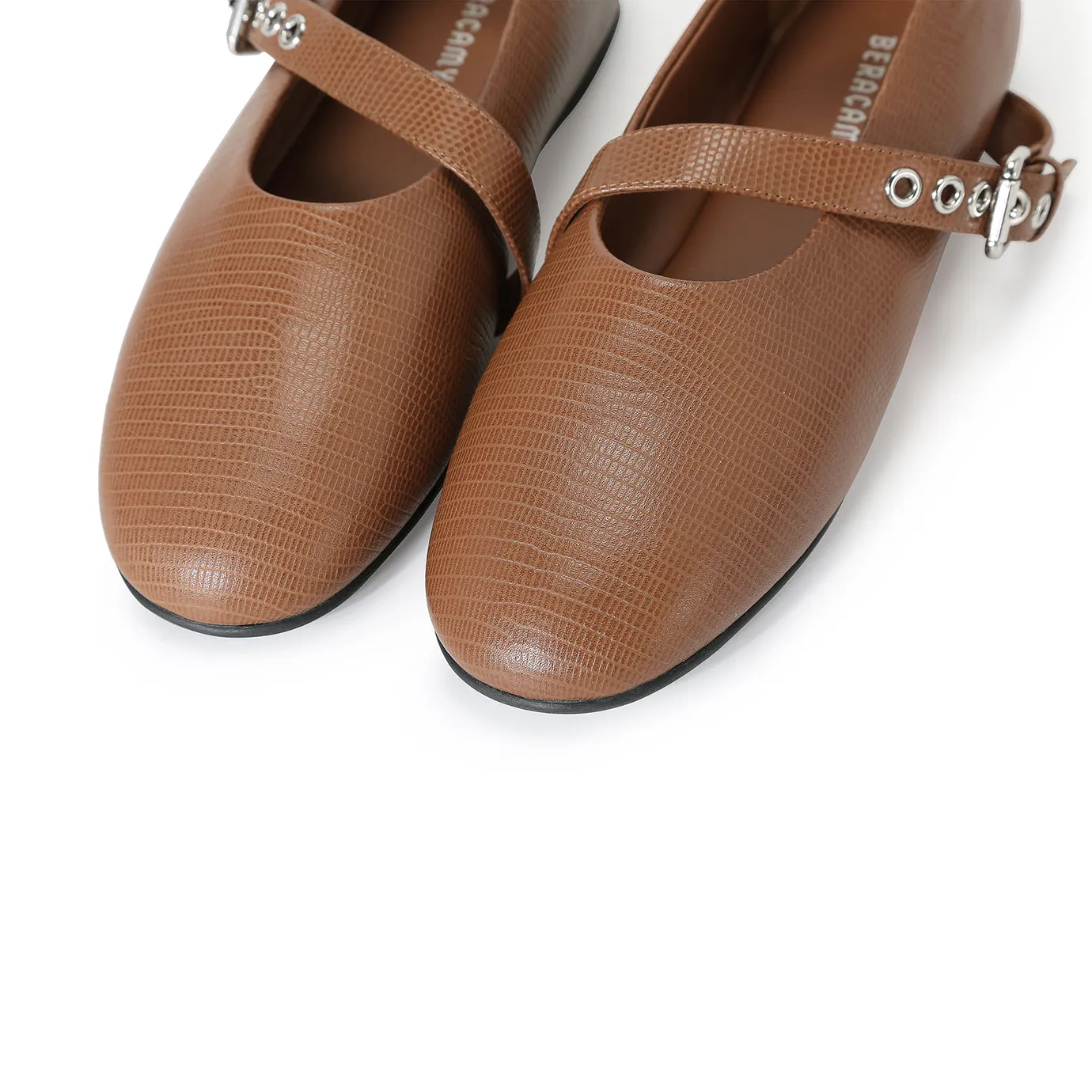 Oeillets Mary Jane - Caramel