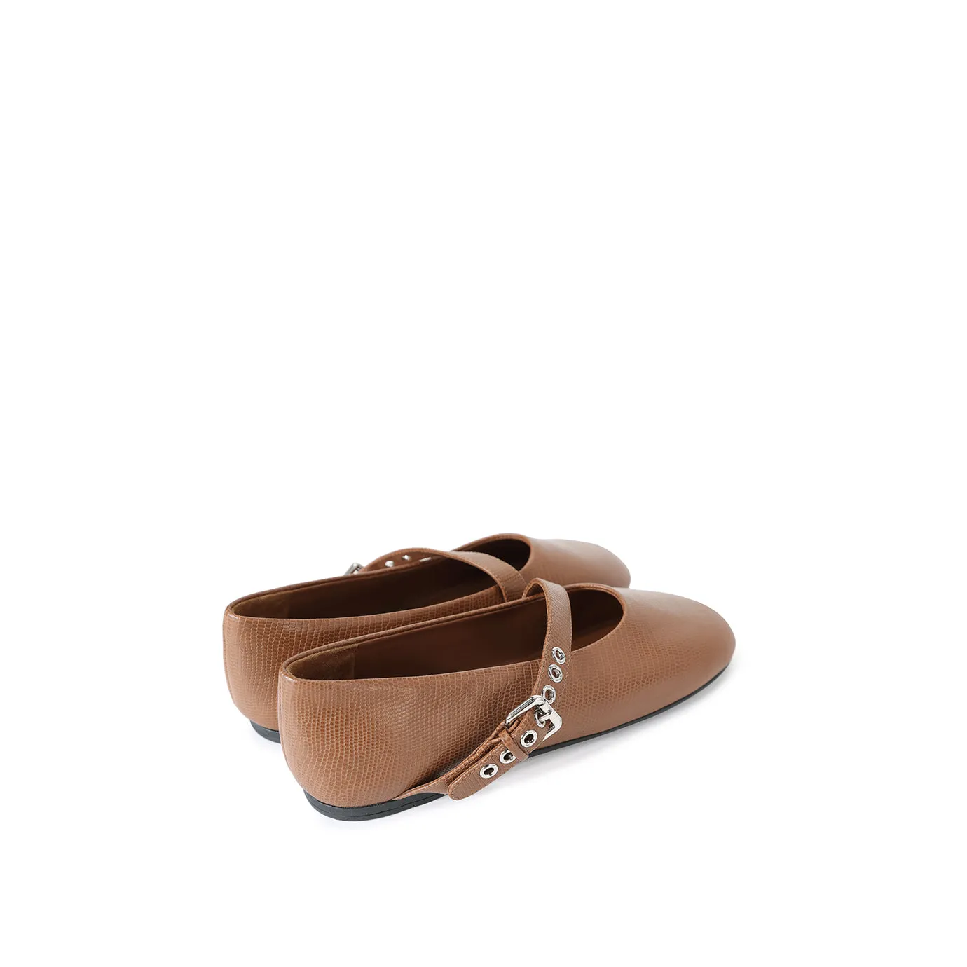 Oeillets Mary Jane - Caramel