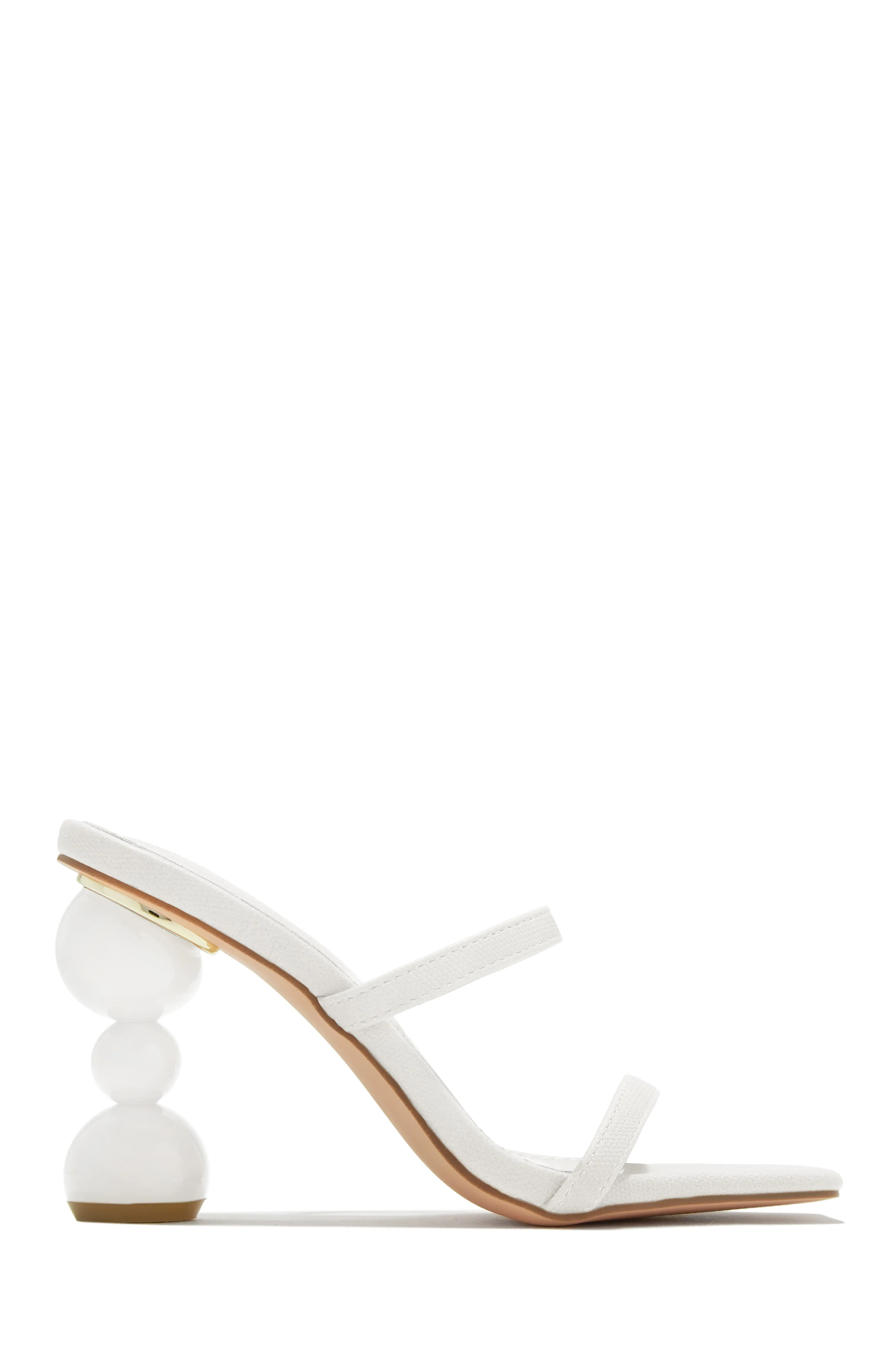 Out Tonight High Heel Mules - Pink Print