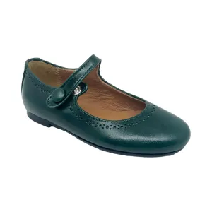 Papanatas Verde Perforated Mary Jane