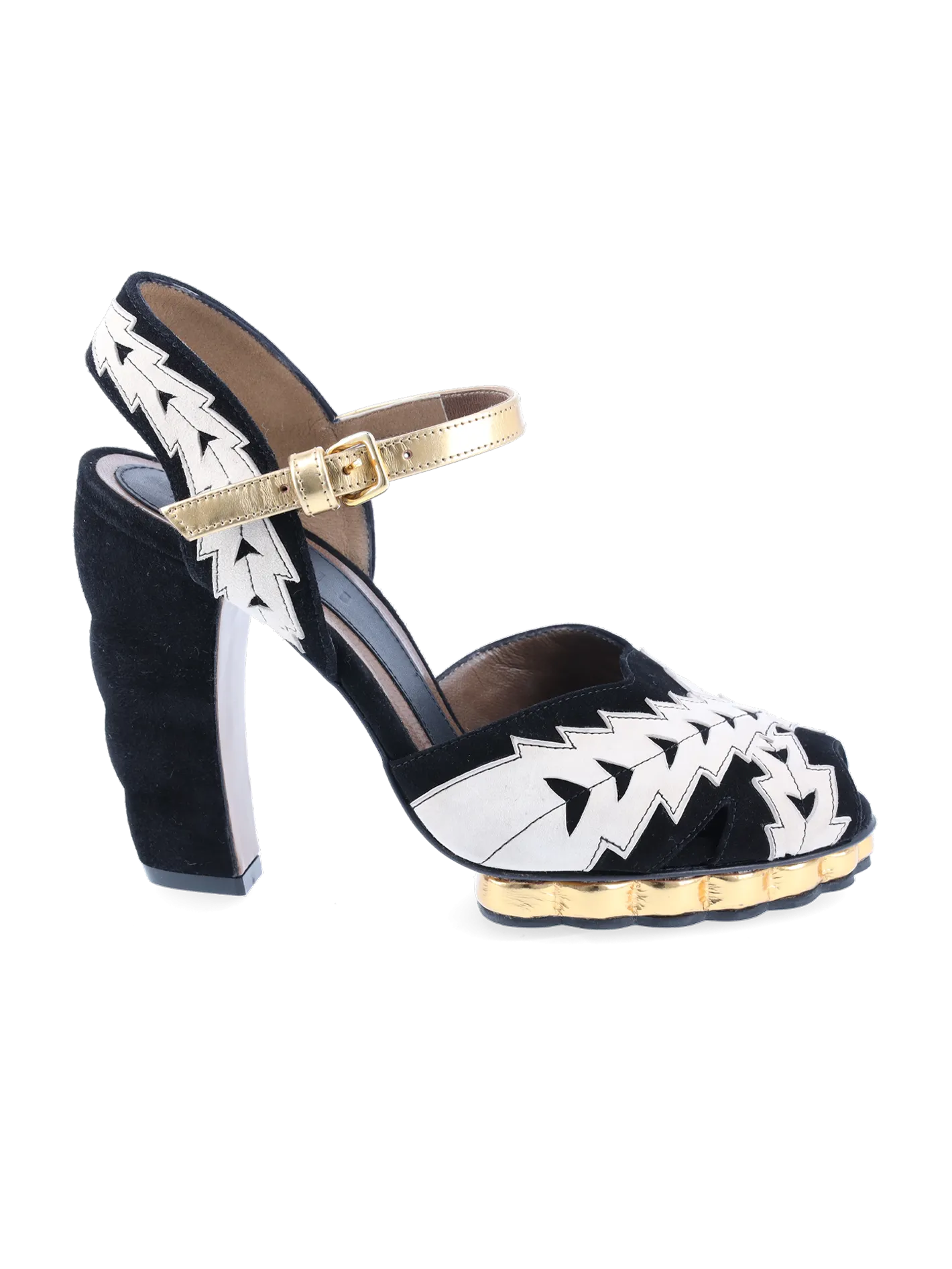 platform peep-toe sandals